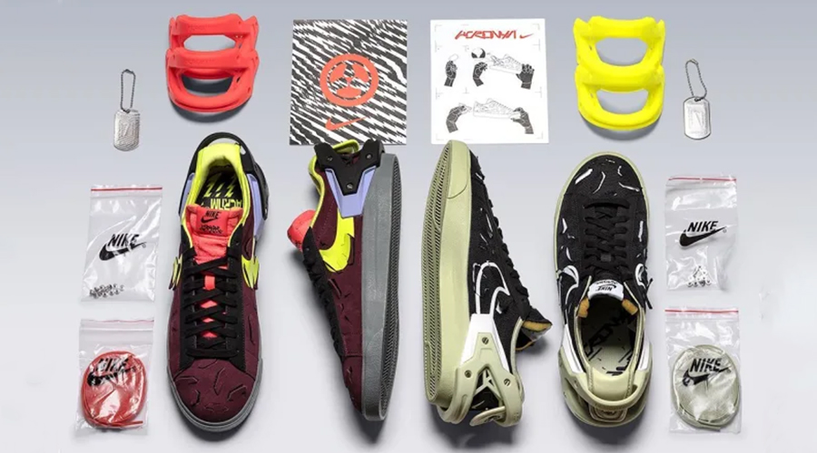 ACRONYM聯(lián)合耐克推出3D打印跟夾，原來鞋子也有“DLC"